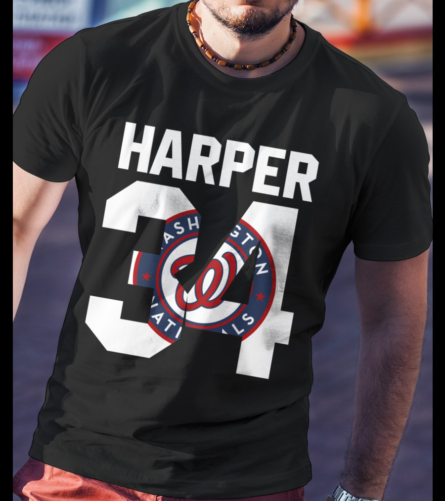 Harper 34 Washington Nationals T-Shirt