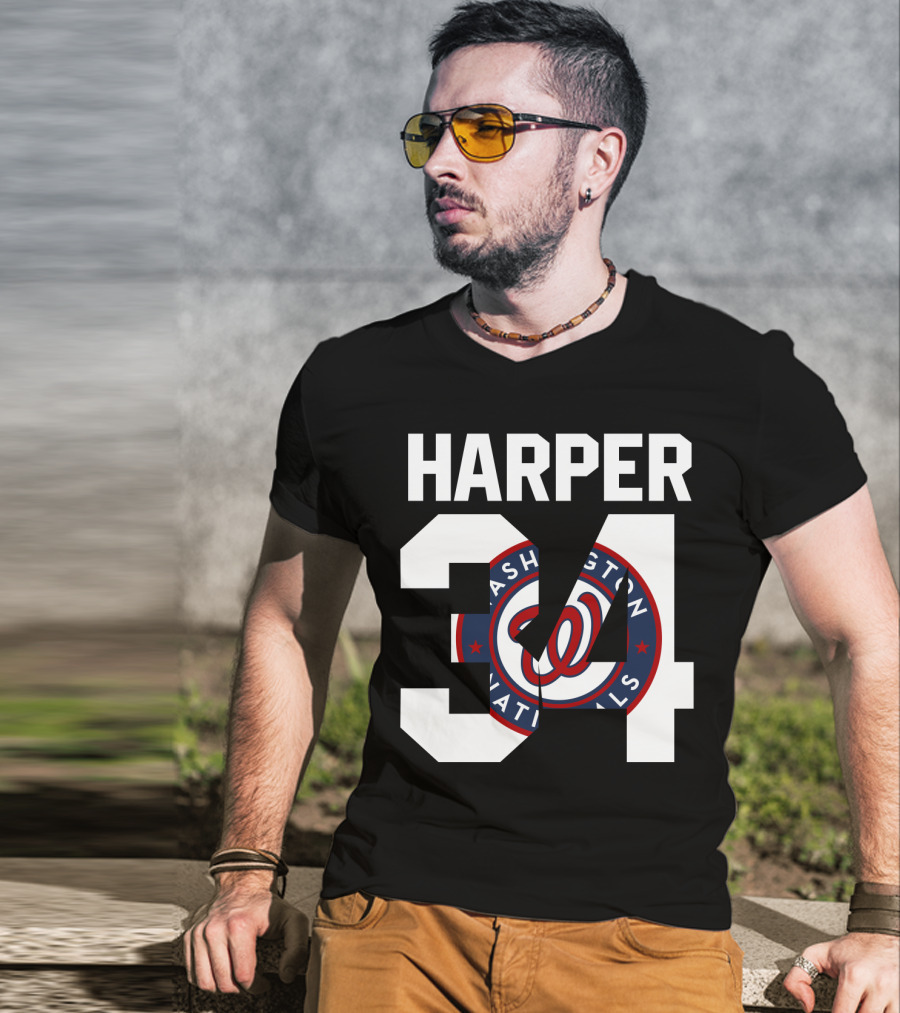Harper 34 Washington Nationals T-Shirt