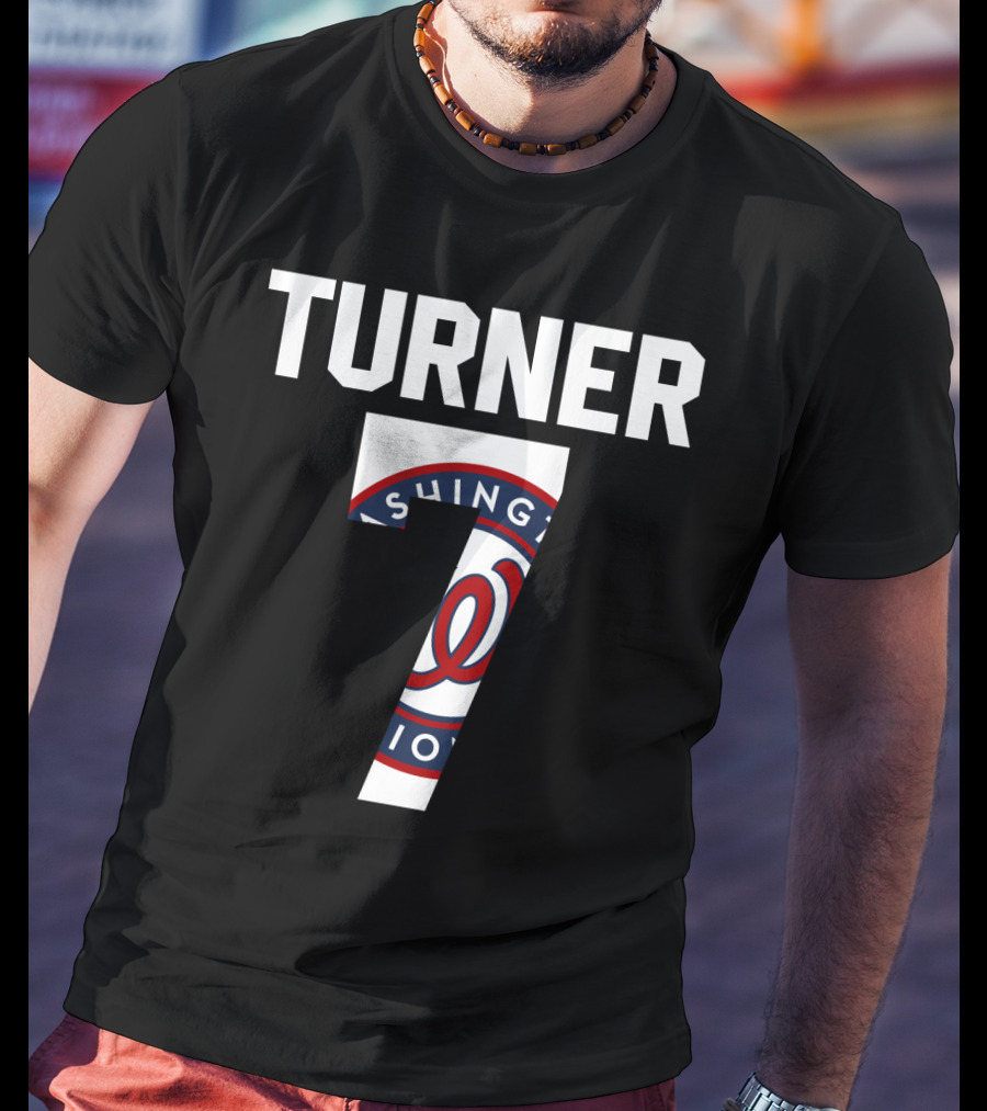 Turner 7 Washington Nationals T-Shirt