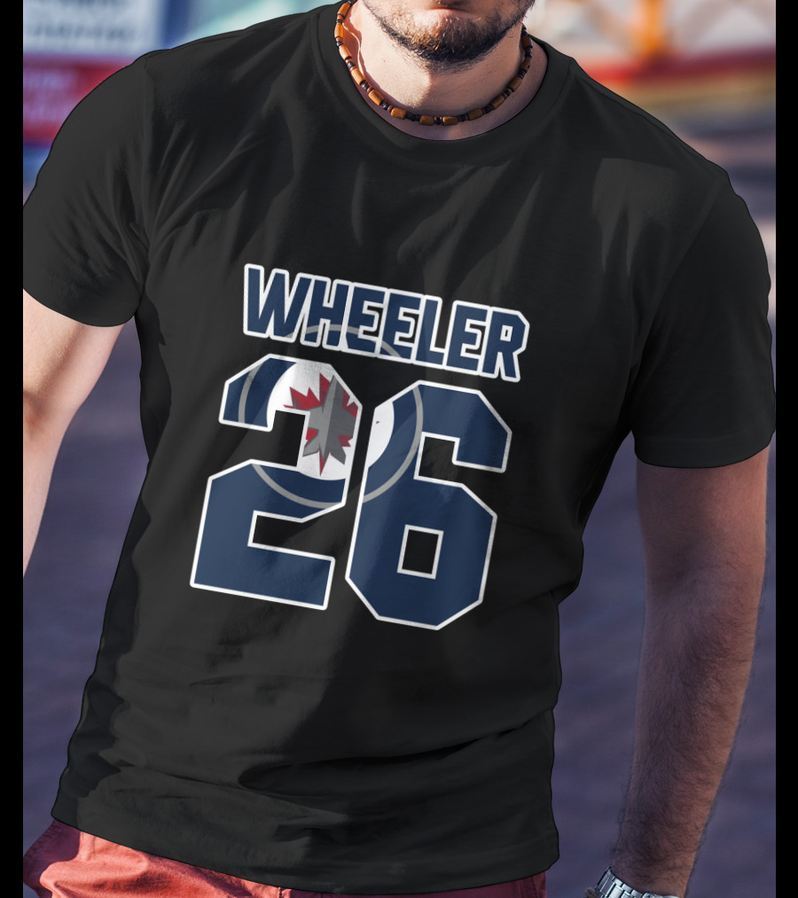 Wheeler 26 Winnipeg Jets NHL T-Shirt