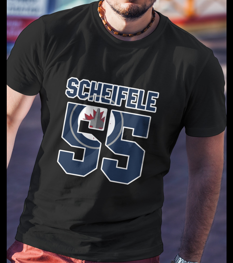 Winnipeg Jets Mark Scheifele 55 NHL Hockey Jersey T-Shirt
