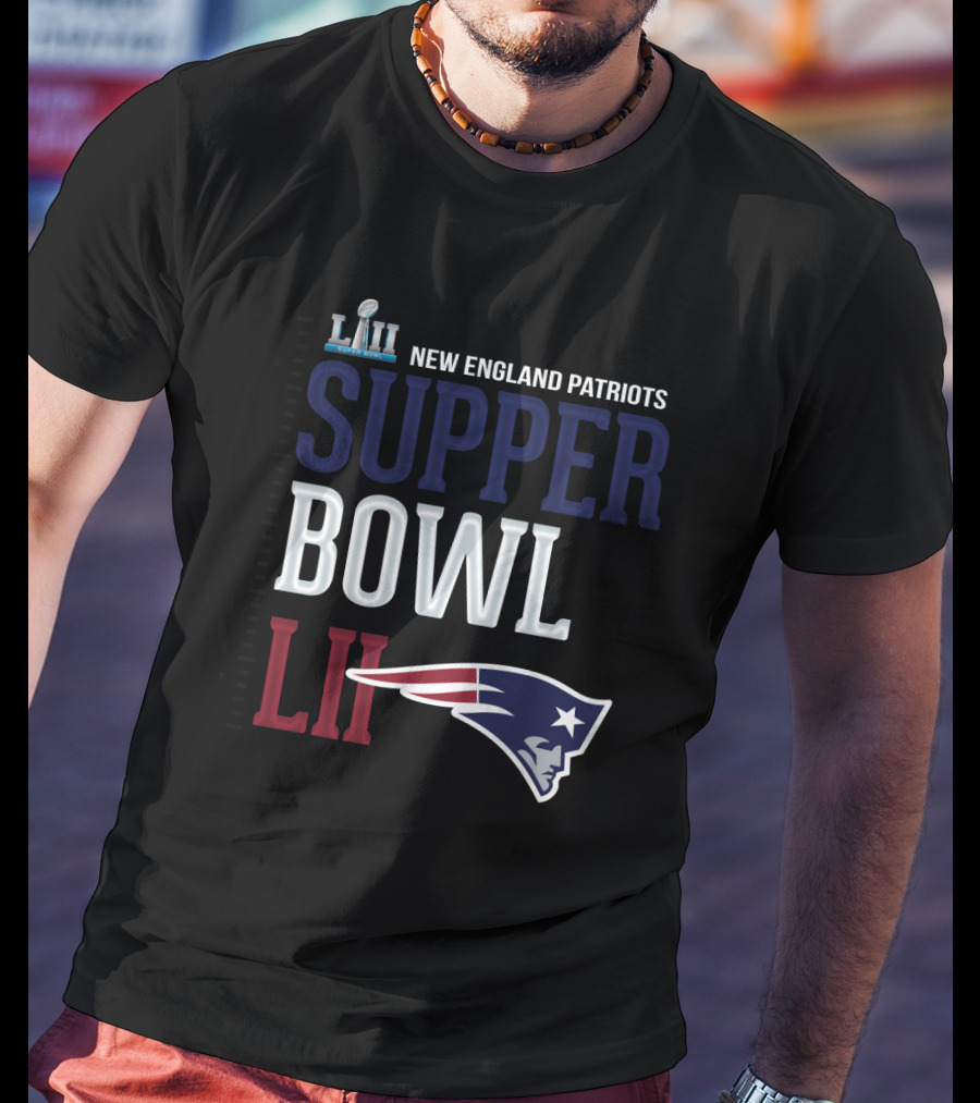 New England Patriots Super Bowl Lii Bound Nfl Patriots T-Shirt