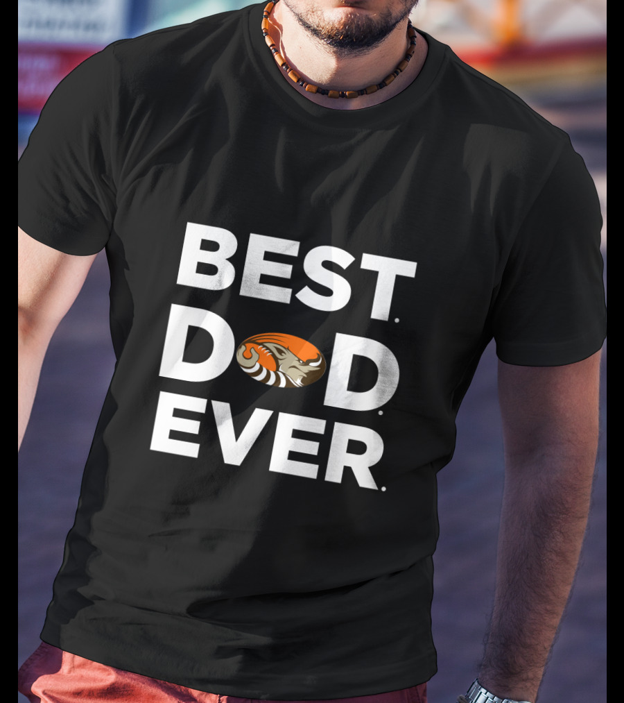 Best Cleveland Browns Dad Ever Gift For Dad T-Shirt