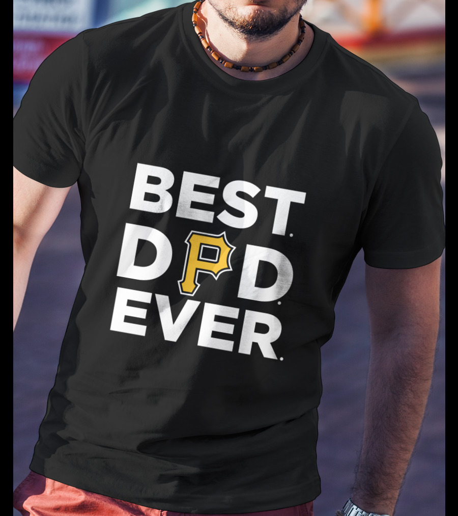 Best Pittsburgh Pirates Dad Ever P Logo Gift T-Shirt