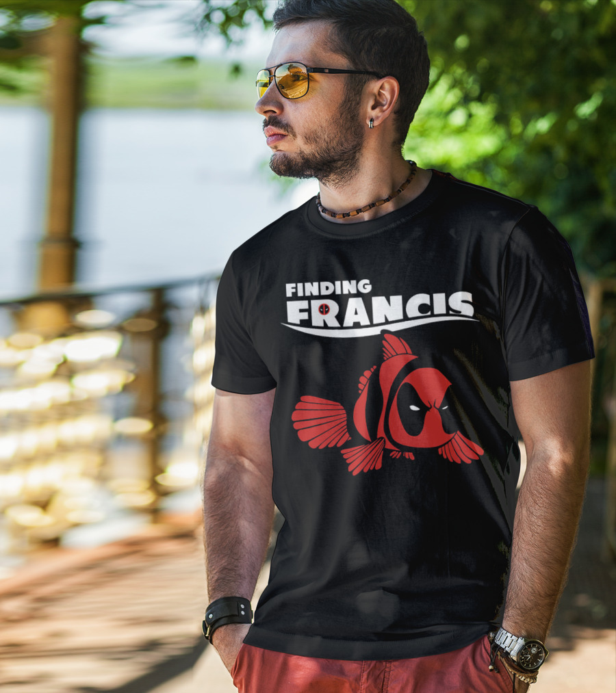 Finding Francis Deadpool Fish T-Shirt