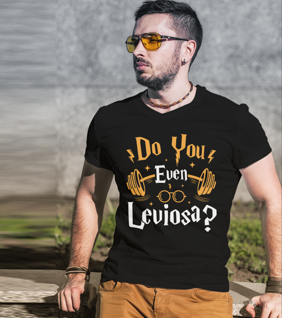 Do You Even Leviosa Wizard Workout T-Shirt