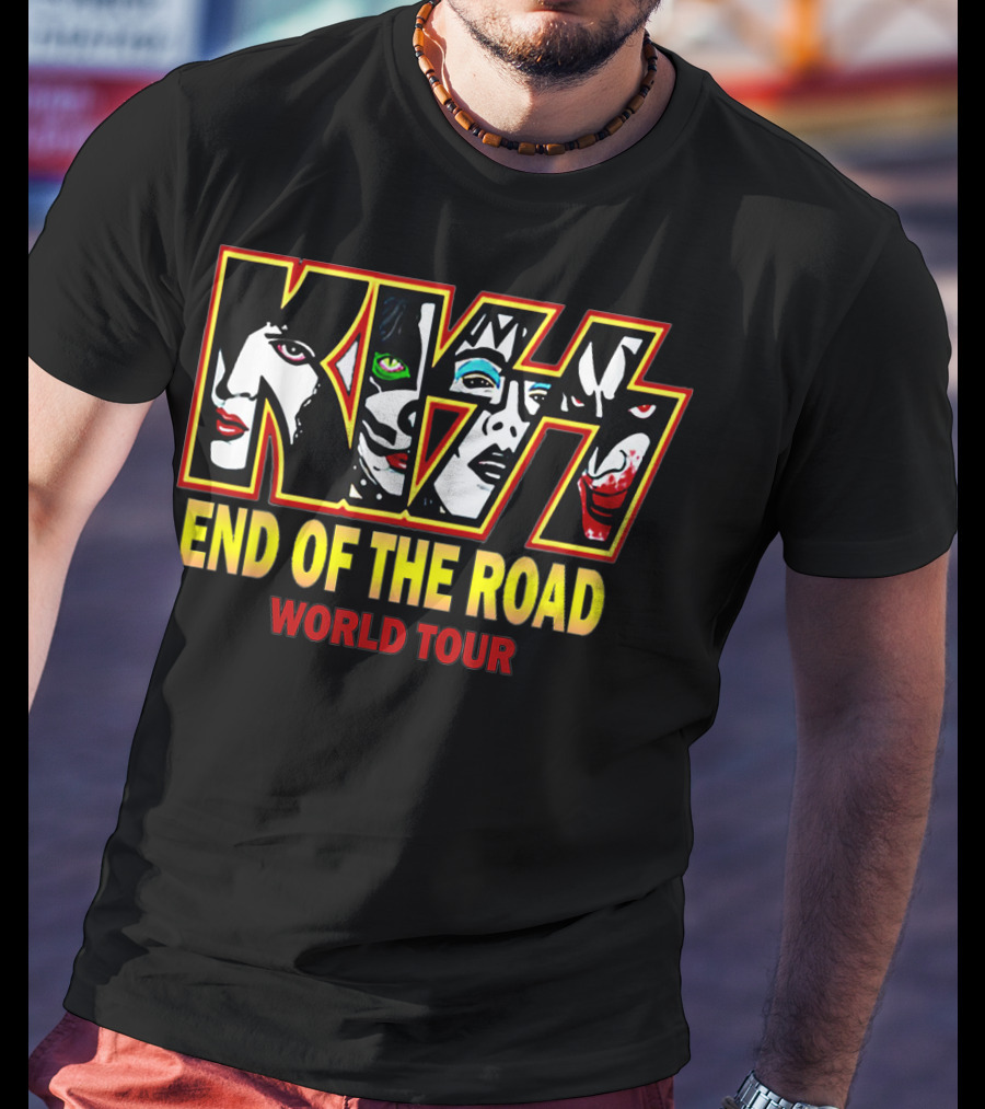 Kiss End Of The Road World Tour 2019 T-Shirt