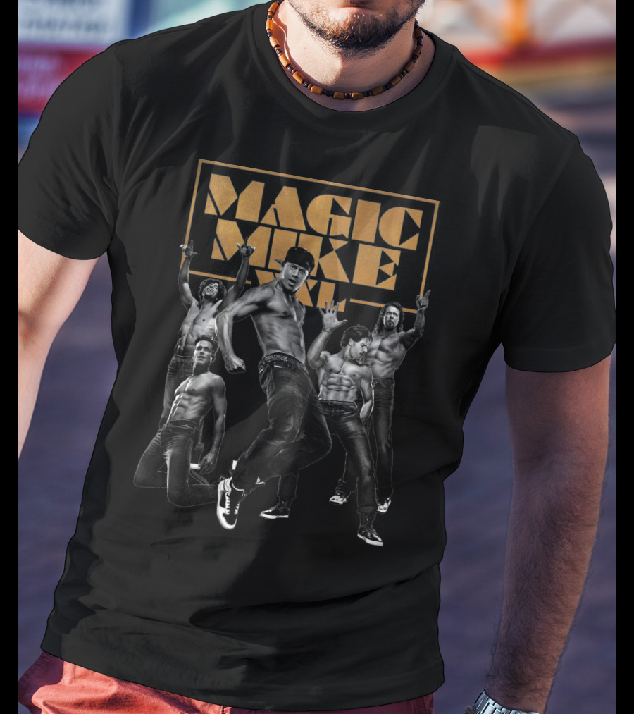 Magic Mike Dance Crew Dynamic Pose Visual T-Shirt