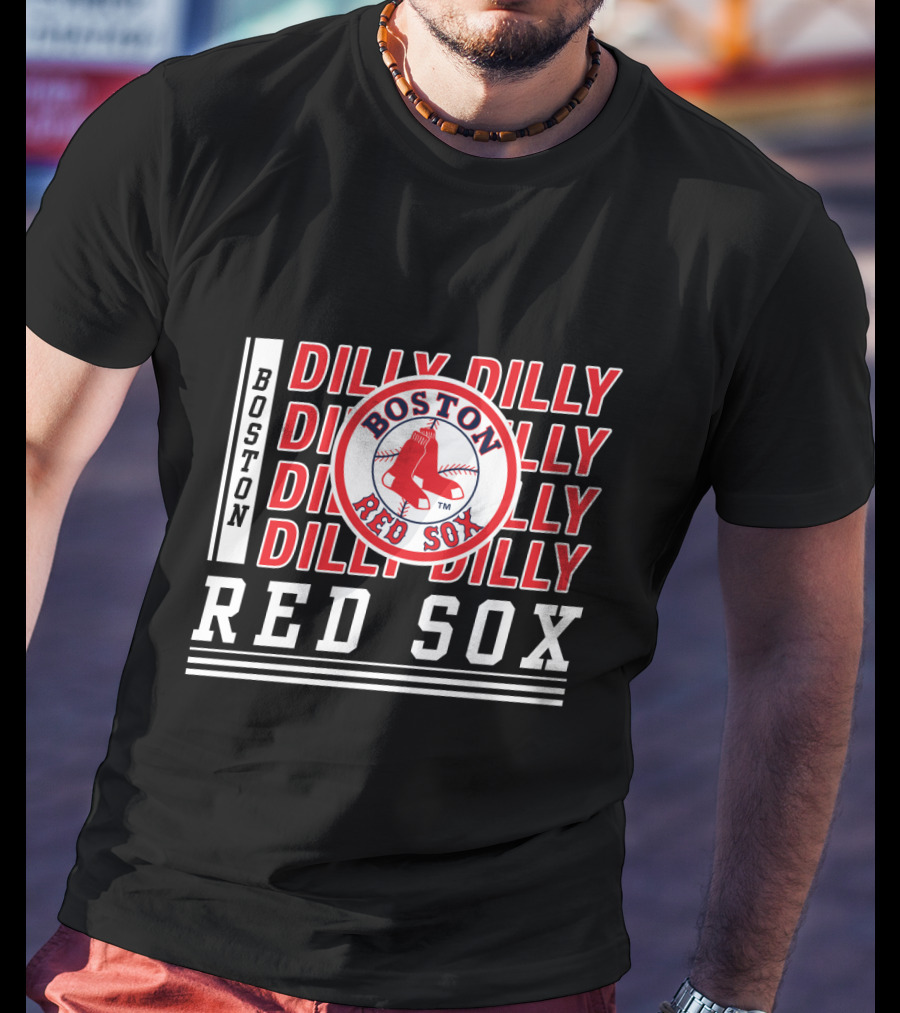 Boston Red Sox Dilly Dilly For Fans With Iconic Team T-Shirt