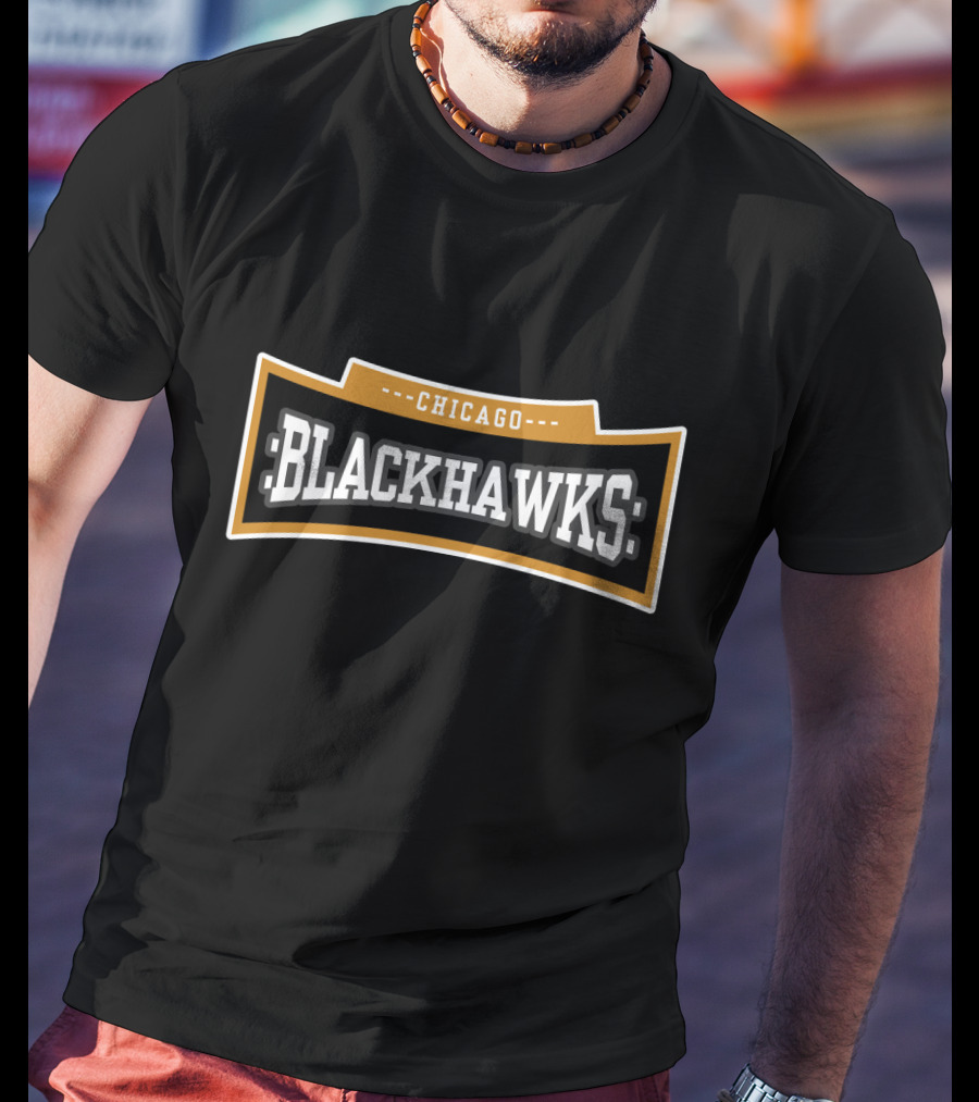 Chicago Blackhawks NHL Vintage Teams Fan Gear T-Shirt
