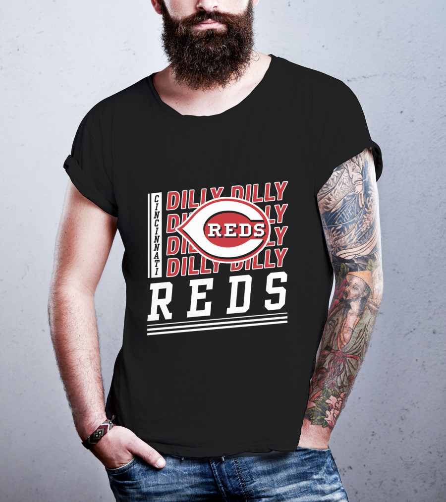 Cincinnati Reds Dilly Dilly Reds Fans Baseball T-Shirt