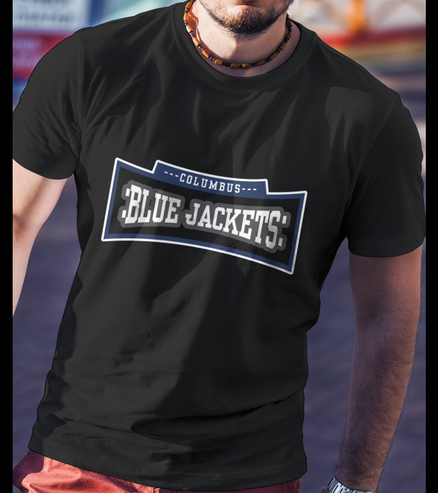 Columbus Blue Jackets NHL Team Fan Support T-Shirt