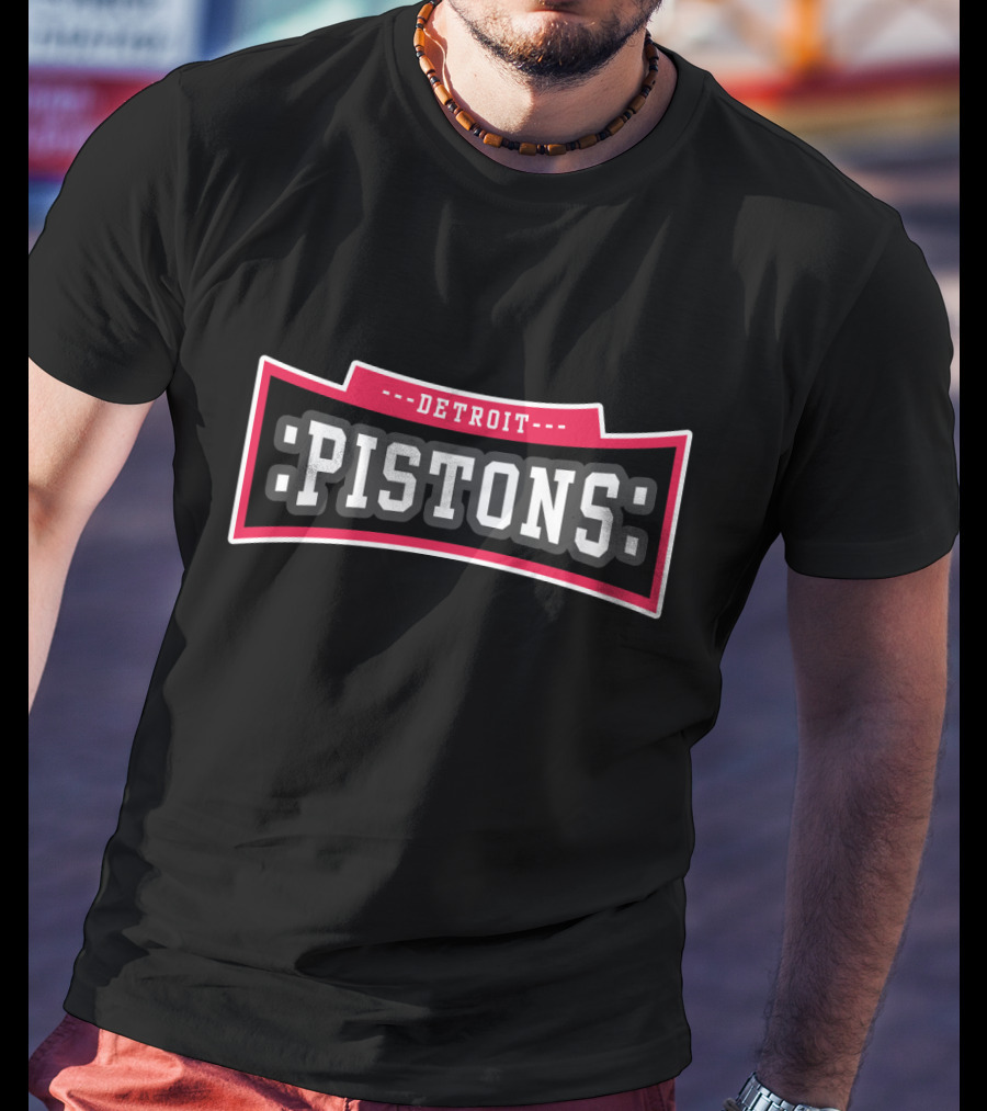Detroit Pistons Nba Team Fan Merchandise T-Shirt
