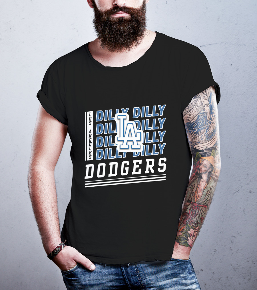 Los Angeles Dodgers Dilly Dilly La Dodgers Fans T-Shirt