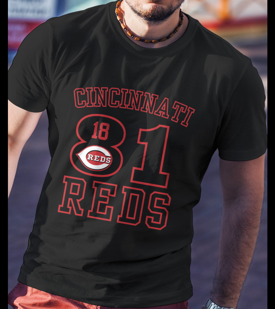 Cincinnati Reds 1881 Established Team Logo T-Shirt