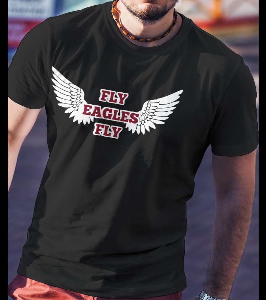 Fly Eagles Fly Philadelphia Eagles Wings T-Shirt