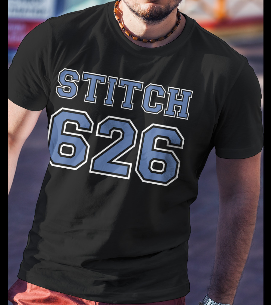 Stitch 626 Sports Number Lilo And Stitch Men's T-Shirt