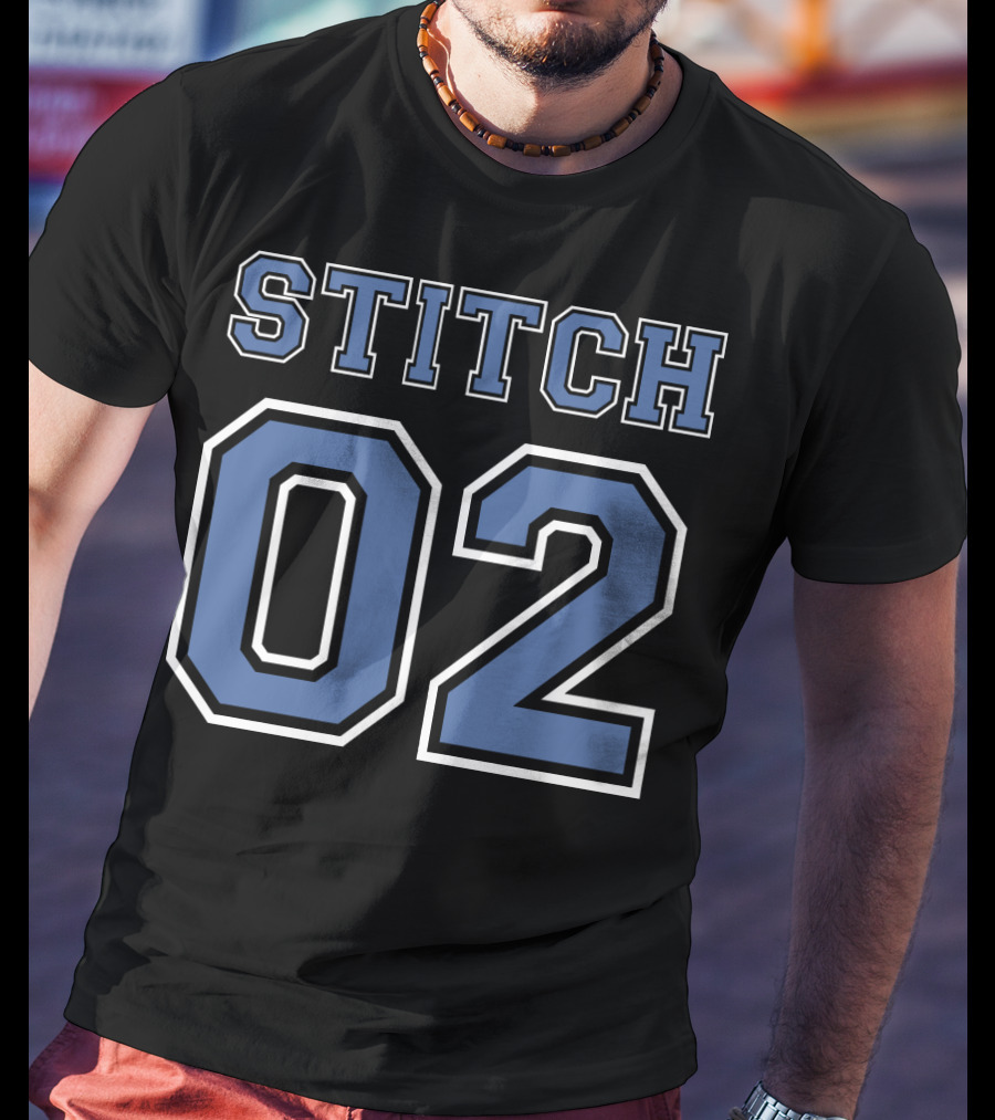 Lilo And Stitch Stitch 02 Sports Jersey T-Shirt