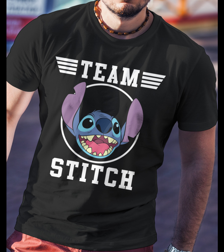 Lilo And Stitch Team Stitch Featuring Iconic Character T-Shirt