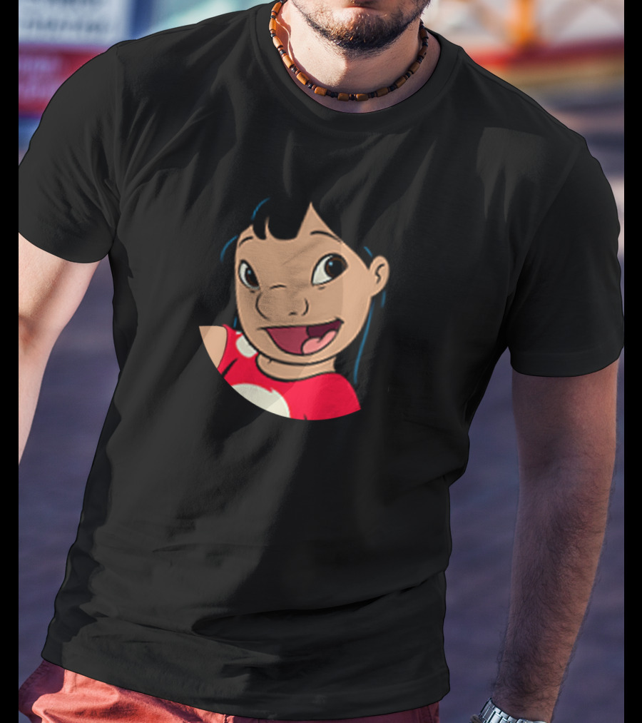 WWLD What Would Lilo Do Varsity Sports Logo Stitch T-Shirt