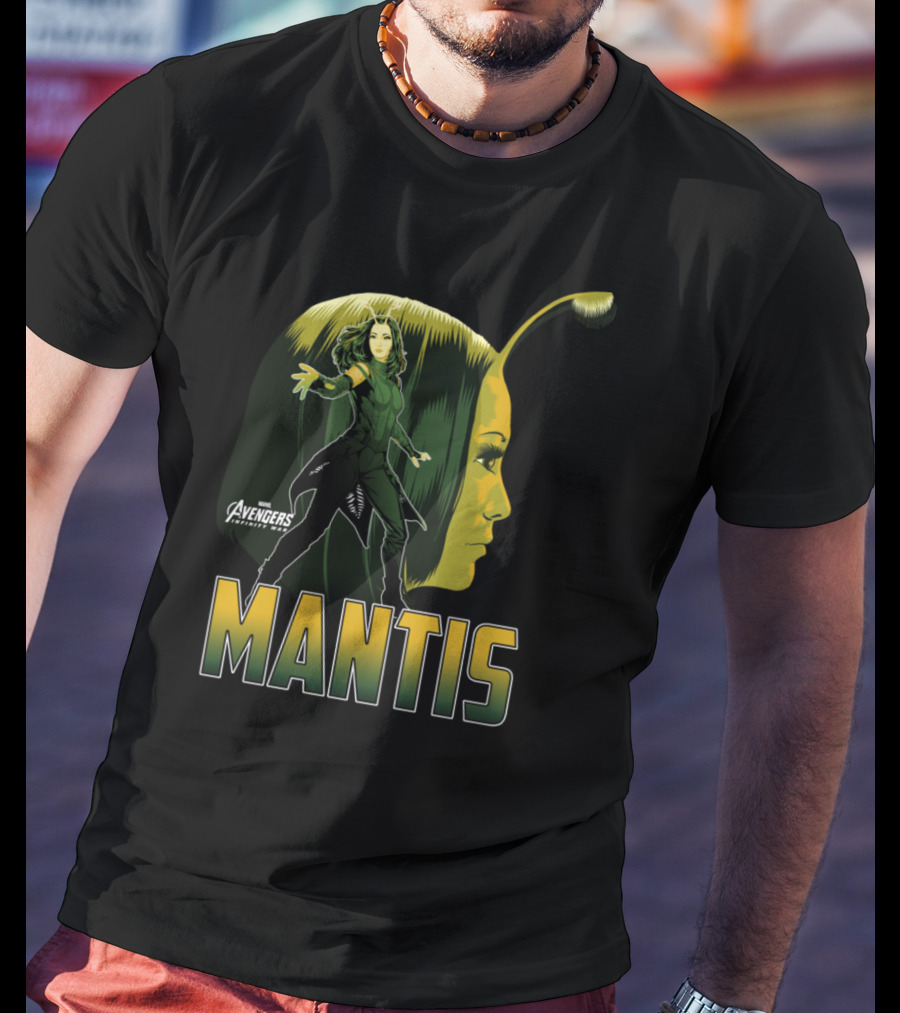 Avengers Infinity War Marvel Mantis Profile T-Shirt