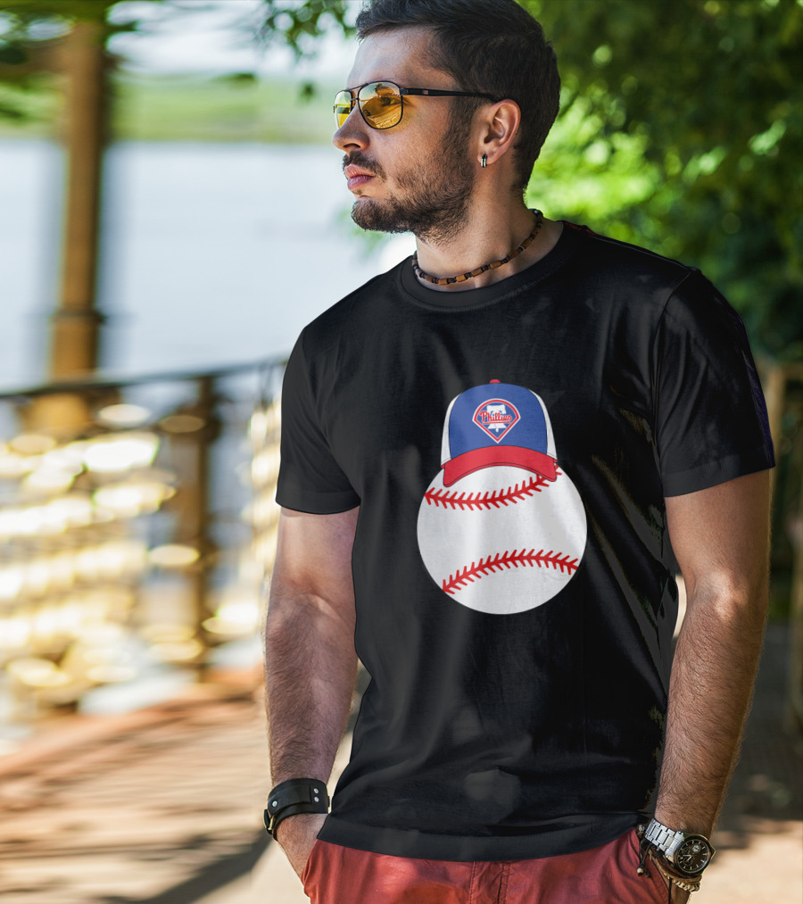 Philadelphia Phillies Mickey Mouse Baseball Hat T-Shirt