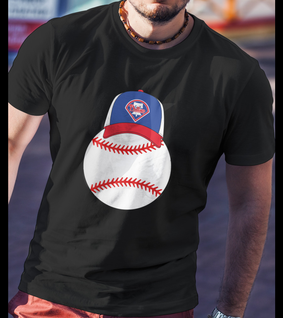Philadelphia Phillies Mickey Mouse Baseball Hat T-Shirt