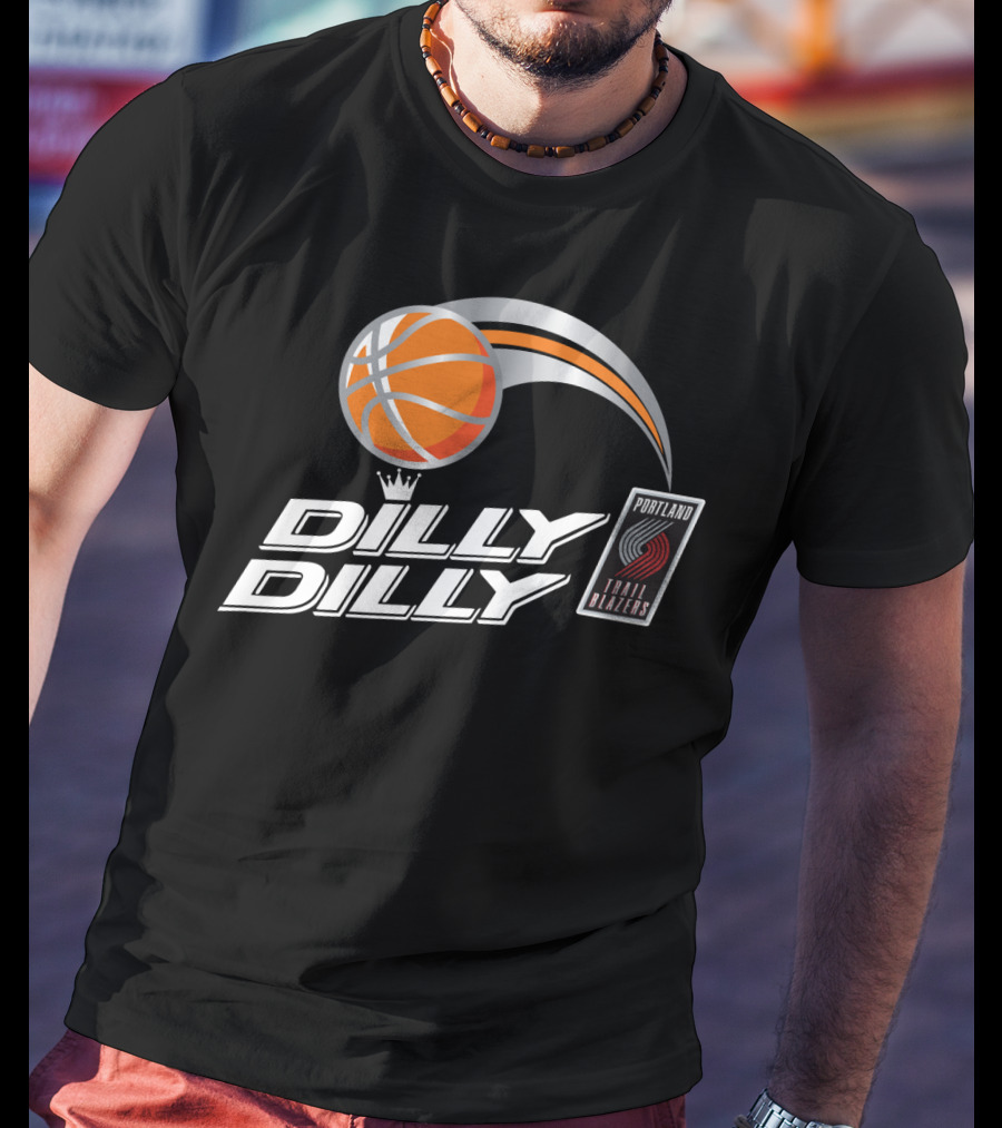 Portland Trail Blazers Dilly Dilly Basketball T-Shirt