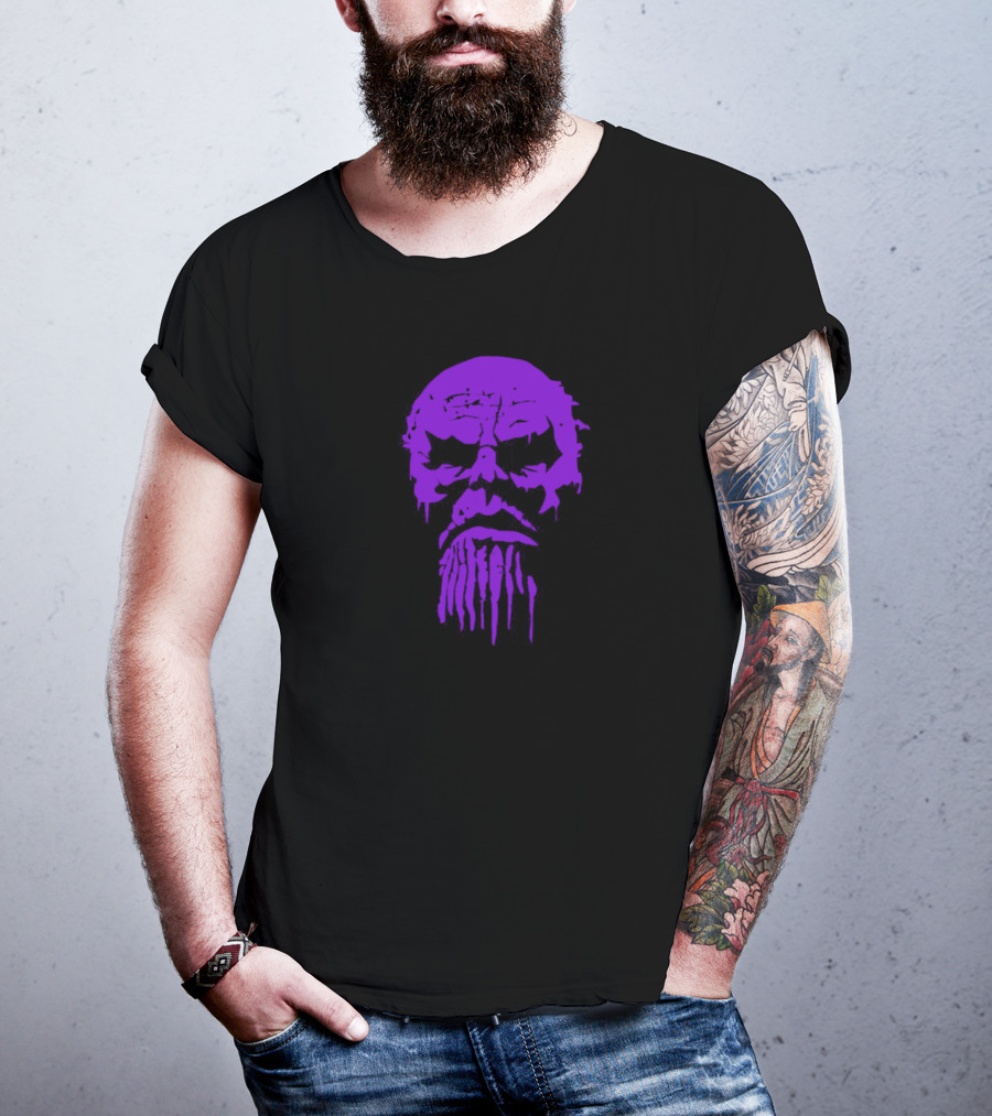 Purple Skull Punisher Thanos Mashup T-Shirt