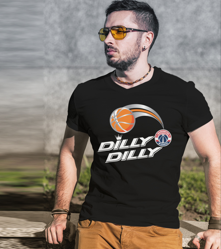 Dilly Dilly Washington Wizards Basketball Crown T-Shirt