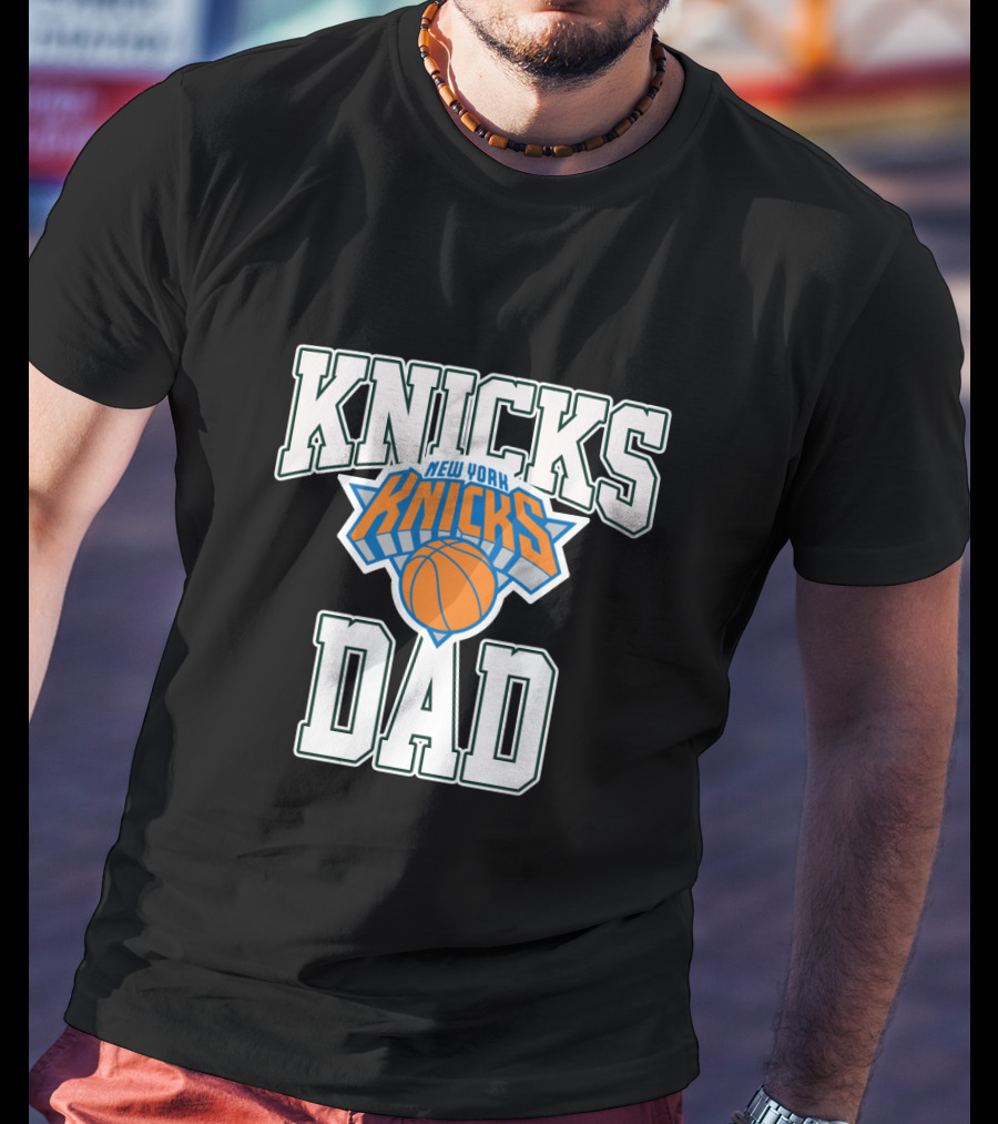 Knicks Dad New York Basketball Father's Day T-Shirt