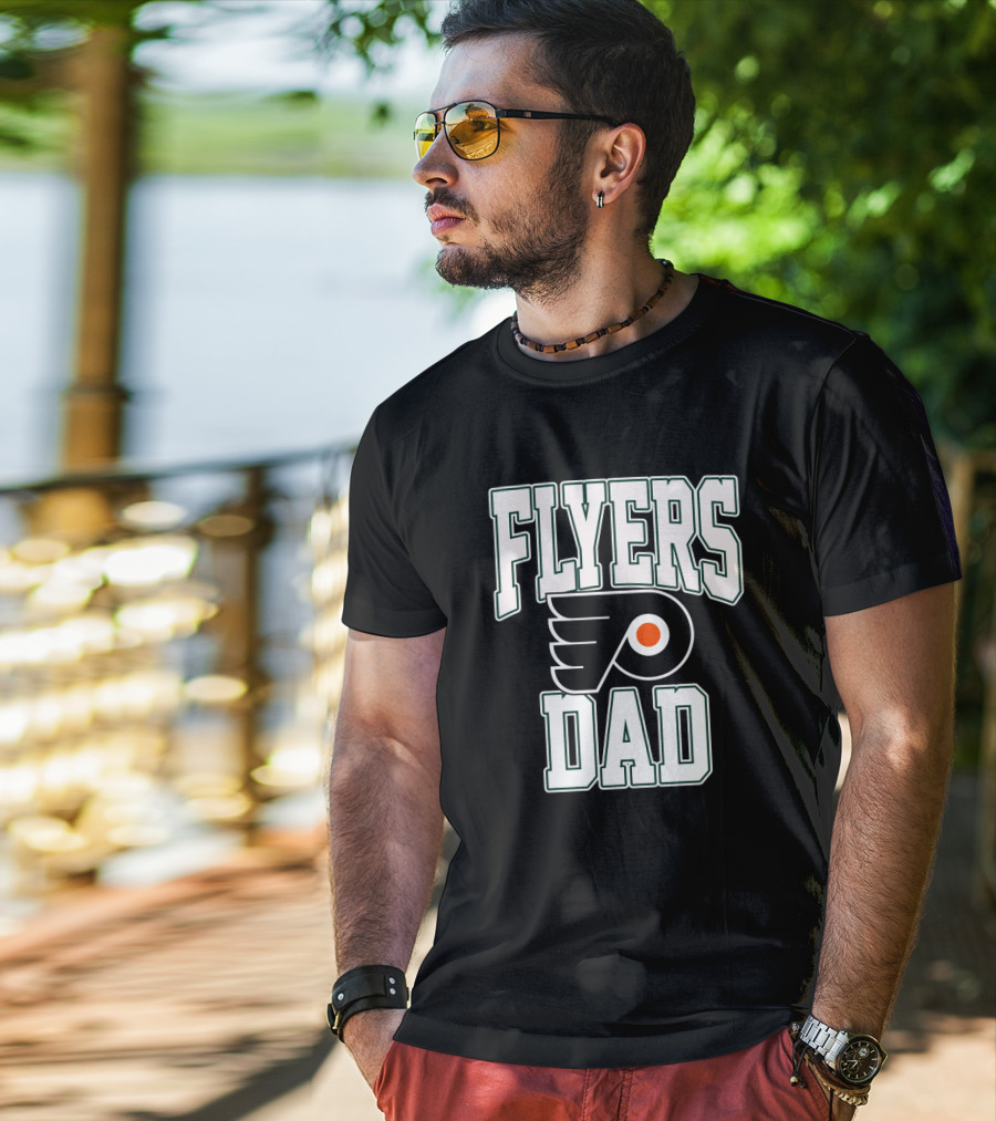 Flyers Dad Philadelphia Hockey T-Shirt
