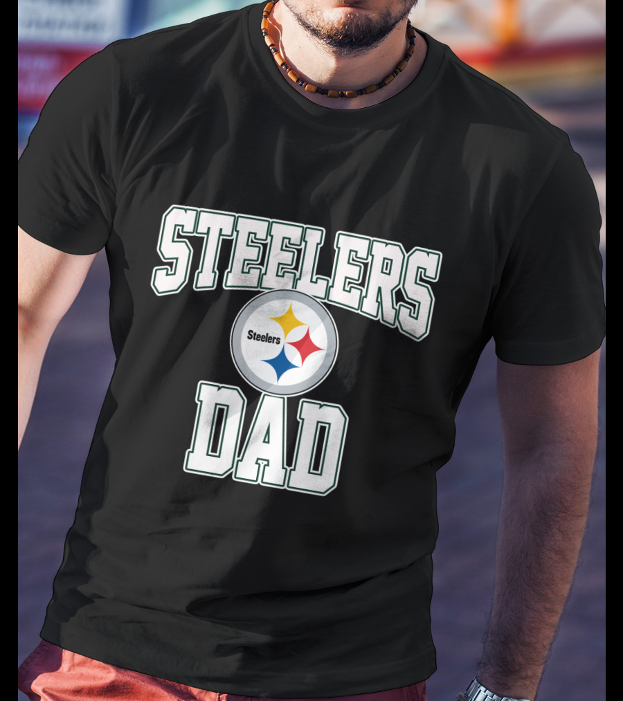 Steelers Dad Best Pittsburgh Fathers Day T-Shirt