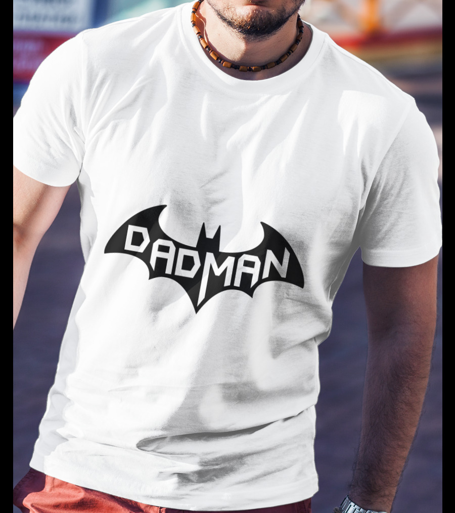Dadman Super Bat Hero Iconic T-Shirt