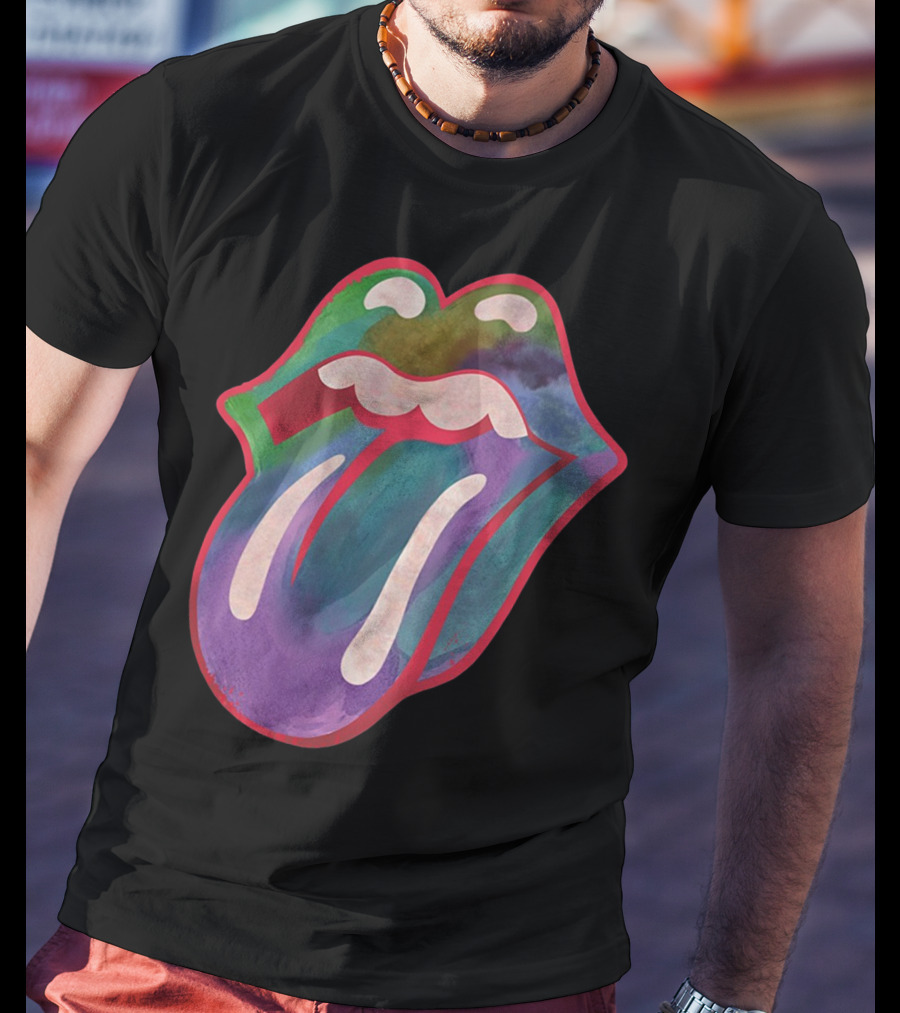 The Rolling Stones Multicolor Tongue T-Shirt
