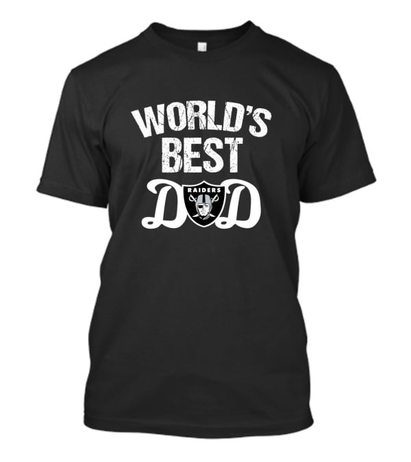 World's Best Dad Raiders T-Shirt