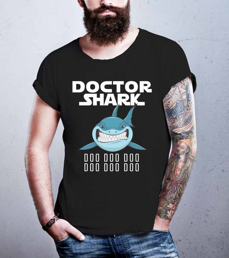 Doctor Shark Parody Doo Doo Doo Song Meme T-Shirt