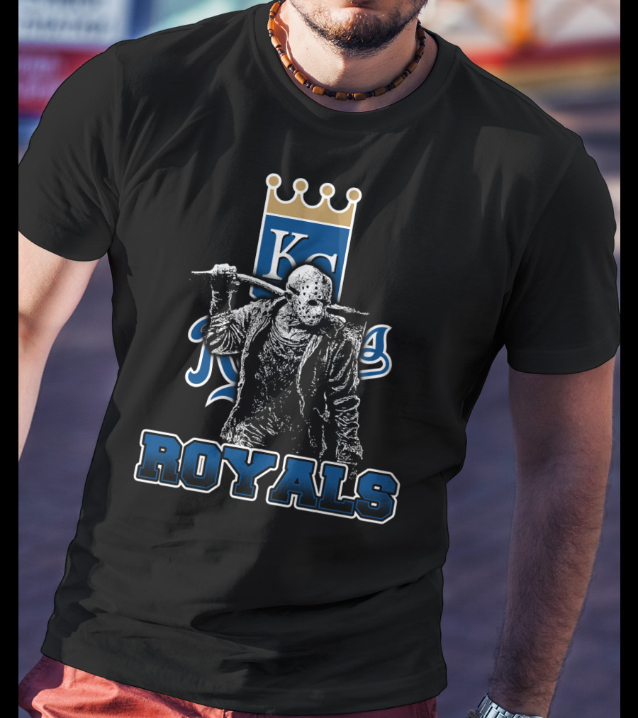 Kansas City Royals Fans Jason Voorhees Mashup T-Shirt