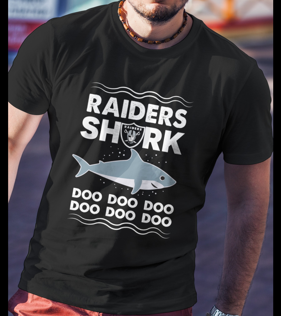 Raiders Shark Doo Doo Doo Oakland Raiders T-Shirt
