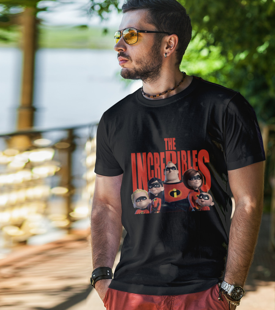The Incredibles Family Character T-Shirt