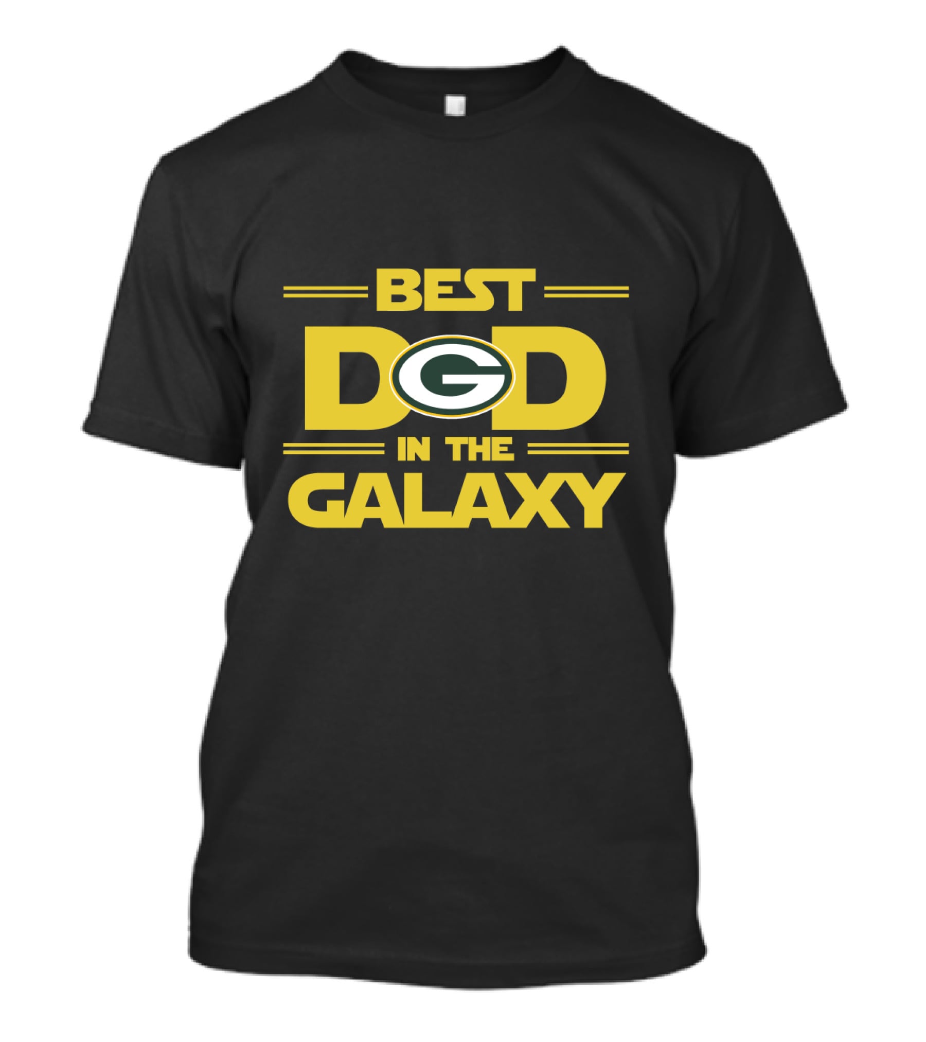 Best Green-Bay-Packers Dad In The Galaxy T-Shirt