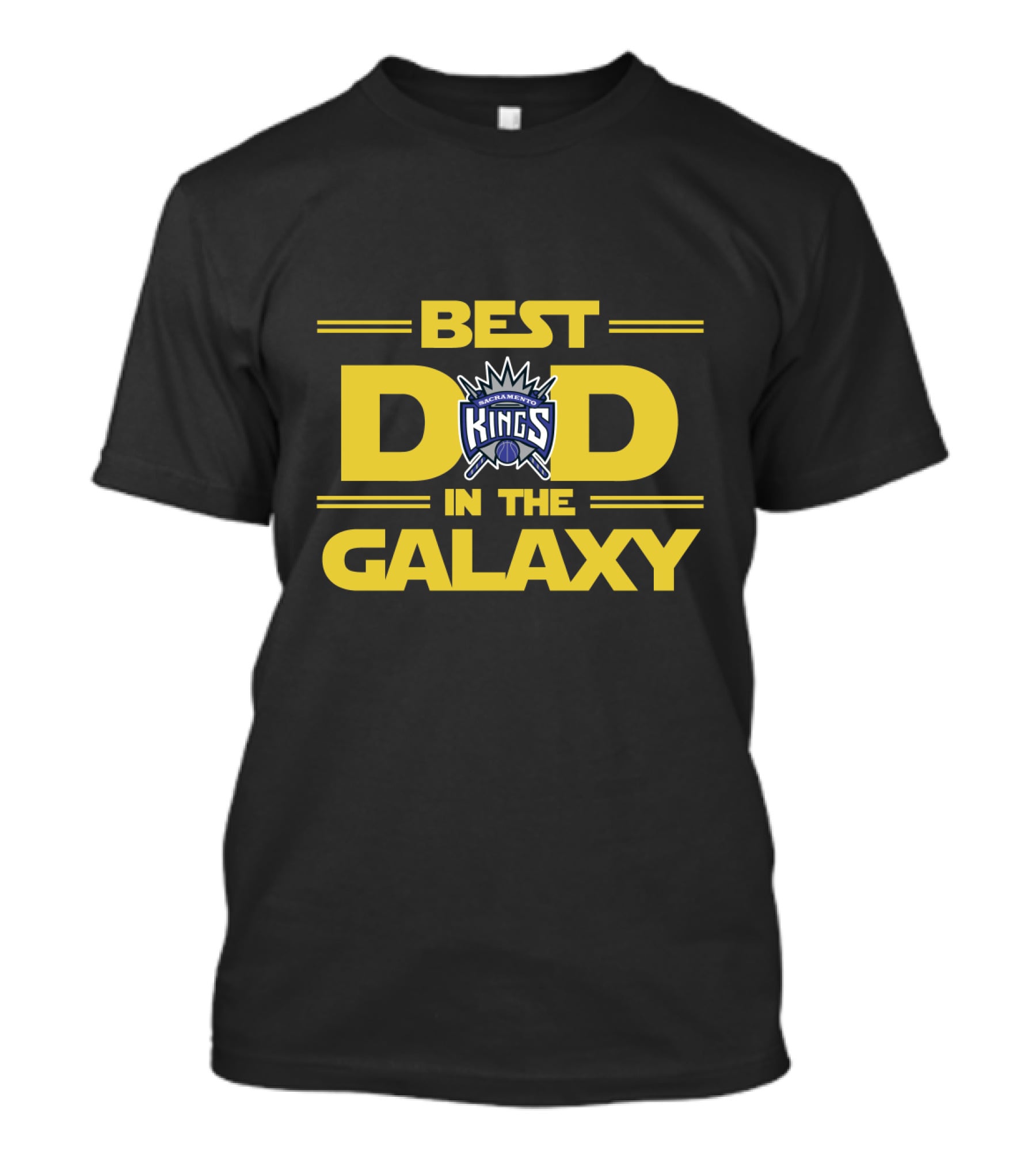 Best Dad In The Galaxy Sacramento Kings T-Shirt