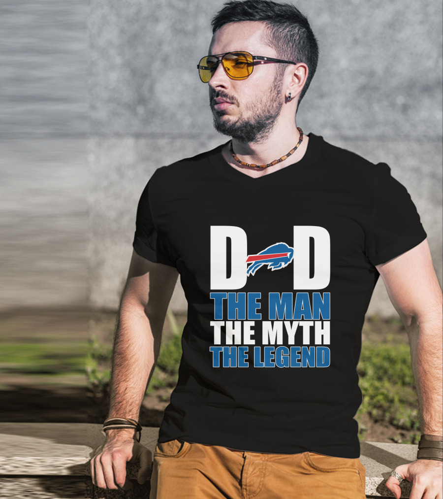 Buffalo Bills Dad The Man The Myth The Legend T-Shirt