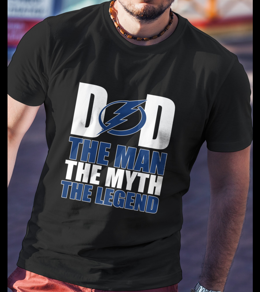 Tampa Bay Lightning Dad The Man The Myth The Legend T-Shirt