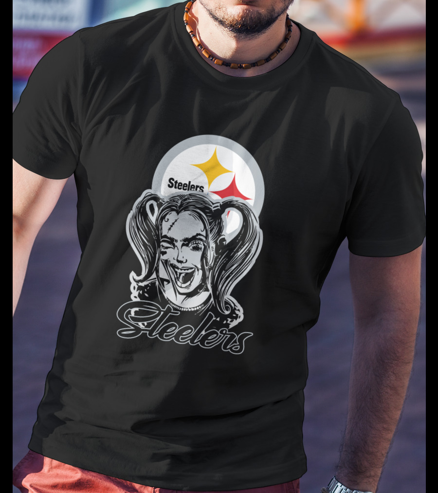 Harley Quinn Steelers T-Shirt