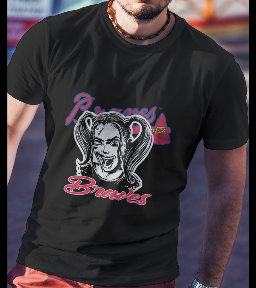 Braves Fans Harley Quinn Atlanta T-Shirt