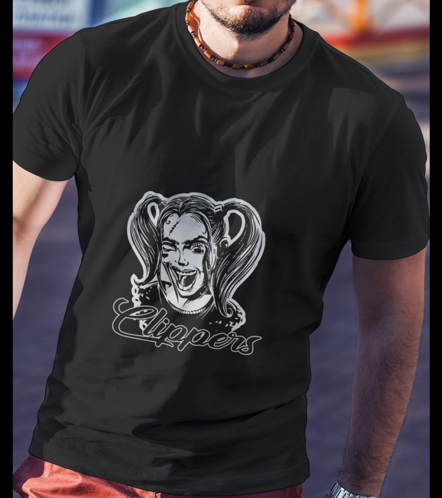 La La Land Clippers Harley Quinn Fans T-Shirt