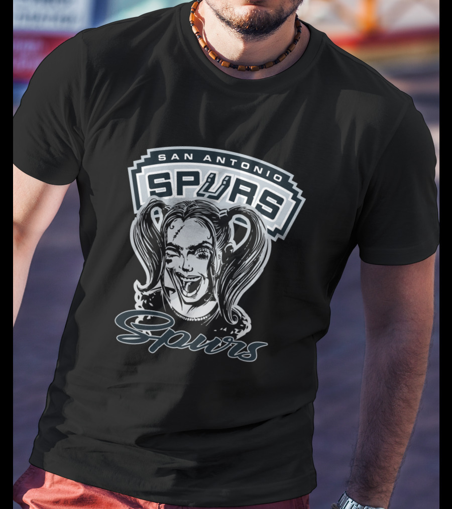San Antonio Spurs Fans Harley Quinn Spurs T-Shirt
