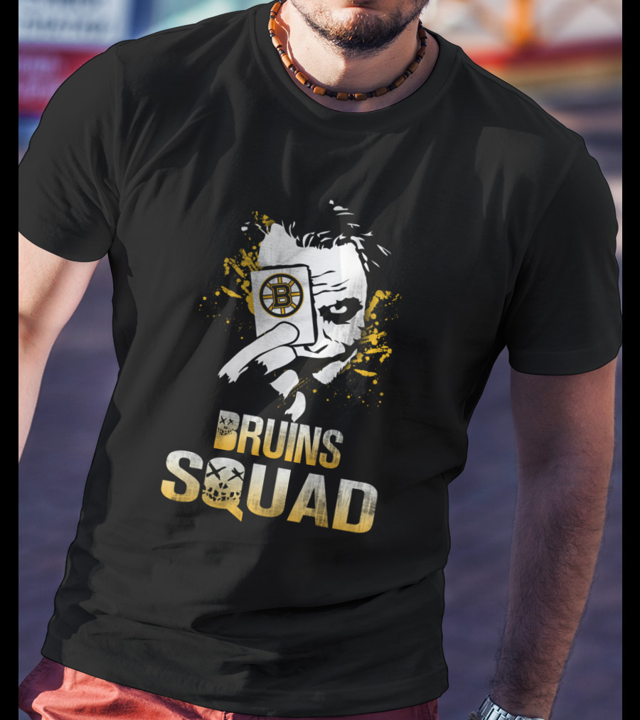 Bruins Squad Joker Card Boston Bruins Fans T-Shirt
