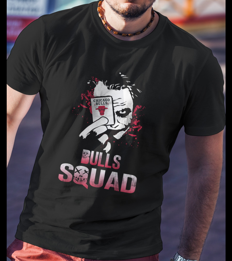 Bulls Squad Joker Chicago Bulls Fans T-Shirt